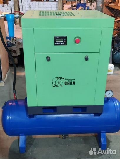 Винтовой компрессор с ременным приводом дз Сила С