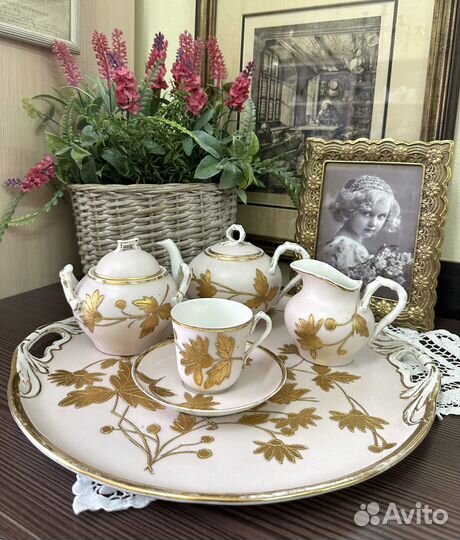 Антикварный чайный набор . Германия