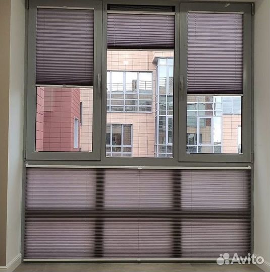 Шторы плиссе жалюзи