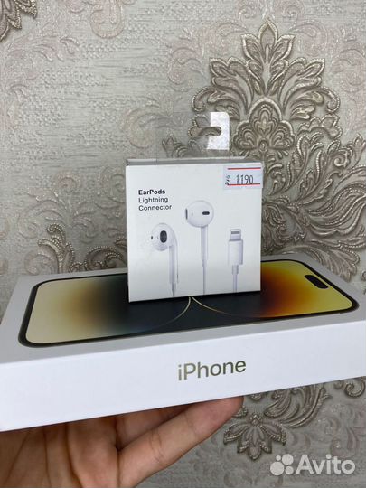 Наушники EarPods Lightning / наушники для айфона