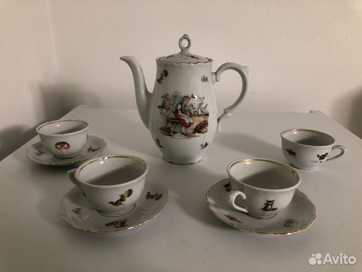 Детский сервиз гдр, 50-е годы