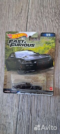 Hot wheels dodge charger SRT Fast Furious