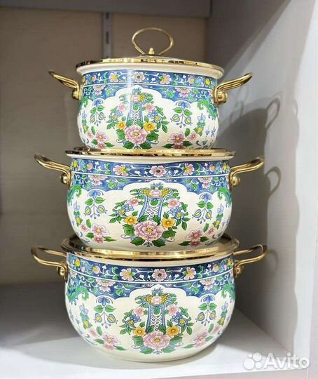 Набор кастрюль Кастрюля Сковородка Чайник