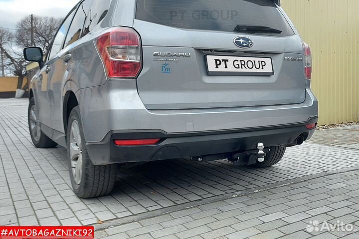 Фаркоп (тсу) под квадрат для Subaru Forester