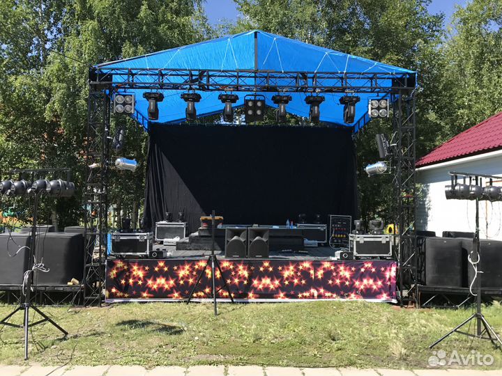Комплект аппаратуры для концертов