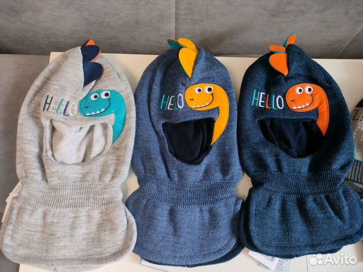 Шапка для мальчика 0-2 г