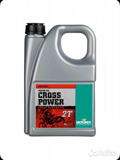 Motorex 2t cross power 4 л