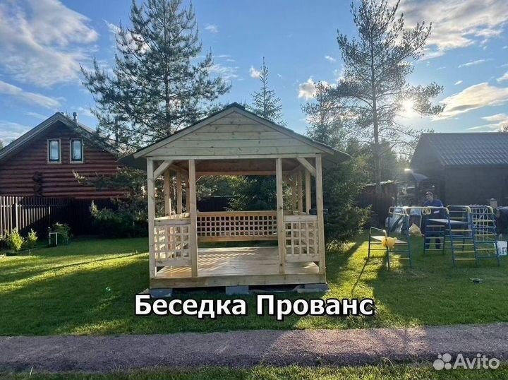 Деревянные беседки
