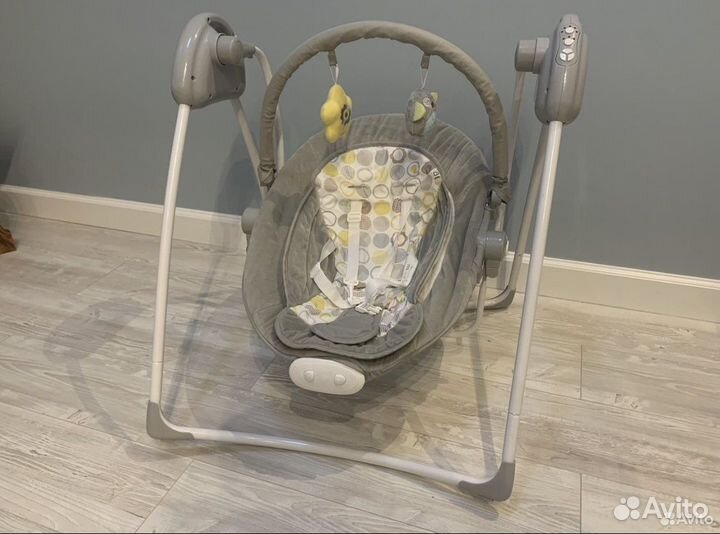 Деский шезлонг качели Babyton