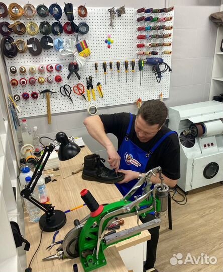 Ремонт обуви и сумок, восстановление цвета