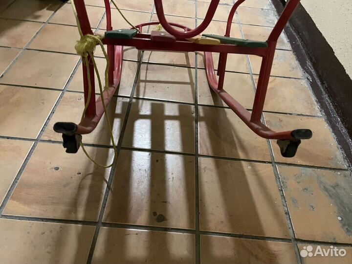 Детские санки с колесами