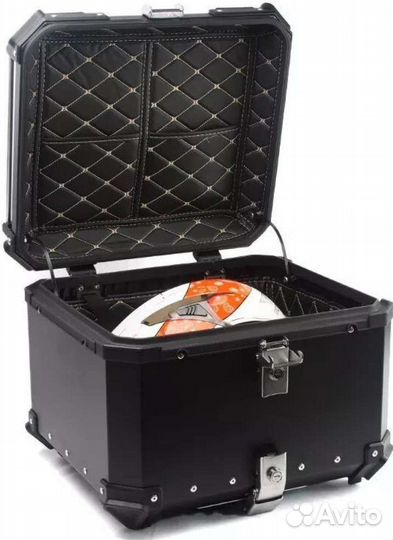 Кофр для мотоцикла алюминиевый экспедиция