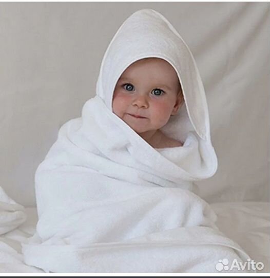 Муслиновое полотенце уголок