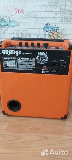 Басовый комбоусилитель Orange Crush Bass 25