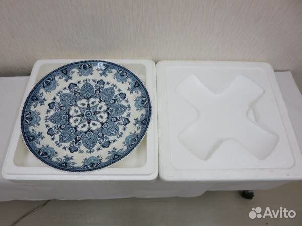 Noritake тарелка фарфор Япония 47 см блюдо