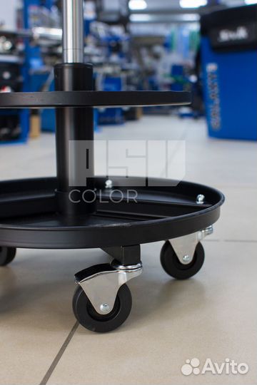 Сиденье ремонтное на колесах с регулировкой высоты