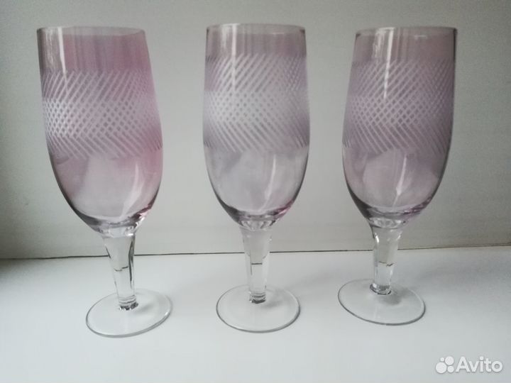 Рюмки стопки креманки стекло СССР