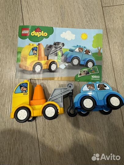 Lego Duplo машинка 10883 эвакуатор
