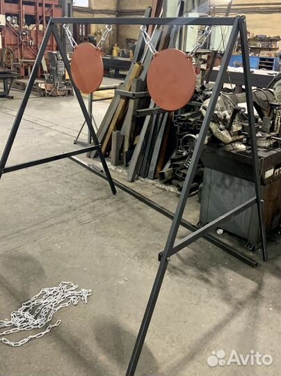 Мишенная стойка на два гонга