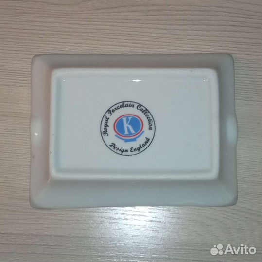 Пепельница керамическая новая в упаковке