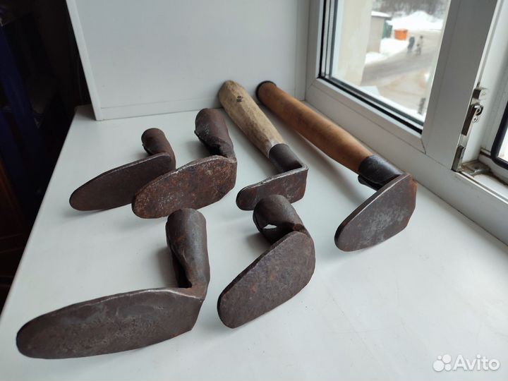 Лапы сапожные кованые с черенком