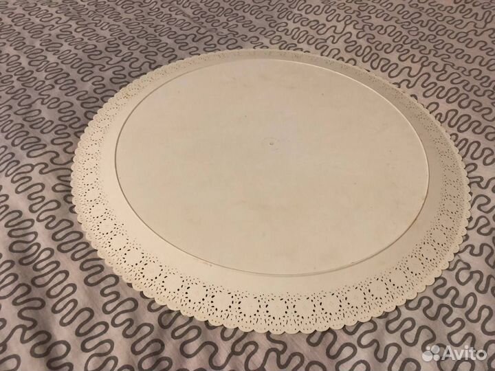 Блюдо поднос пластик большое