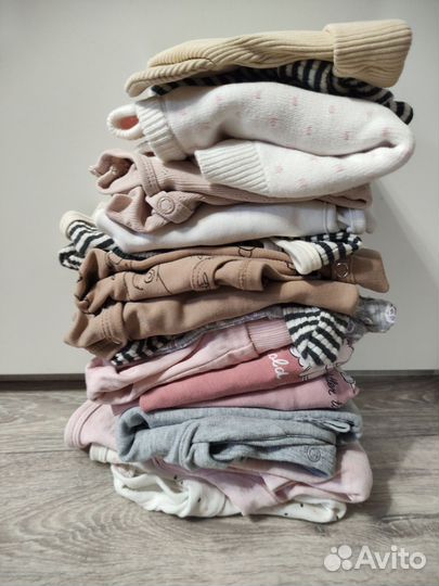 Пакет фирменных вещей на девочку 62