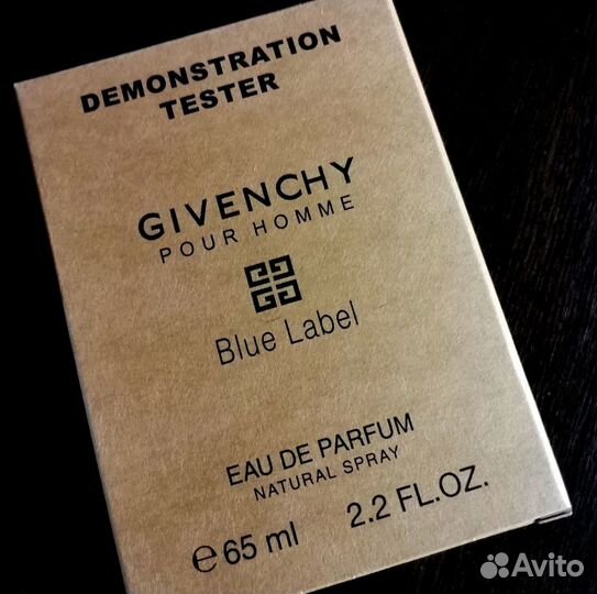 Givenchy pour Homme Blue Label Givenchy д/мужчин