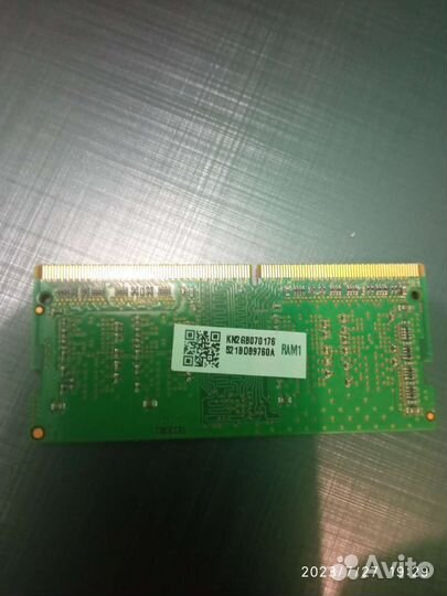 Озу Ddr4 4gb 2400 Sodimm для ноутбука
