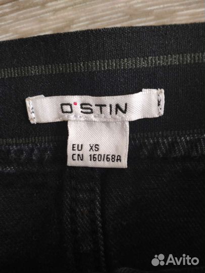 Джинсовая мини юбка ostin