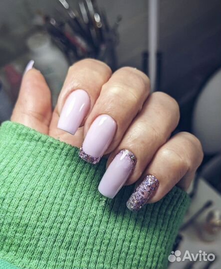 Маникюр,укрепление,покрытие гель лаком