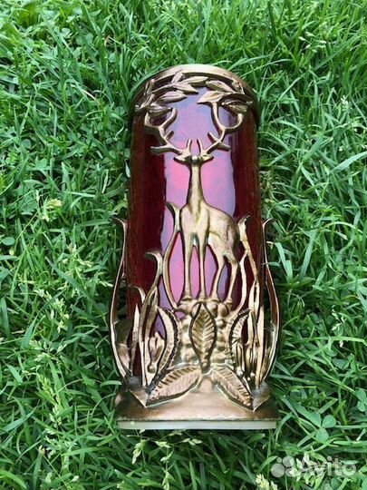 Ваза цветное стекло СССР