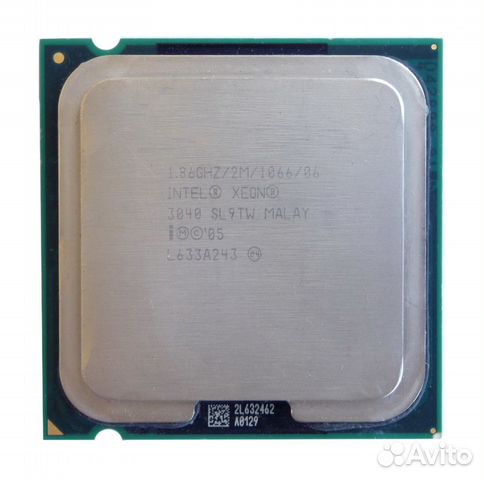 Процессор Intel Xeon 3040 SL9TW 1.86 GHz