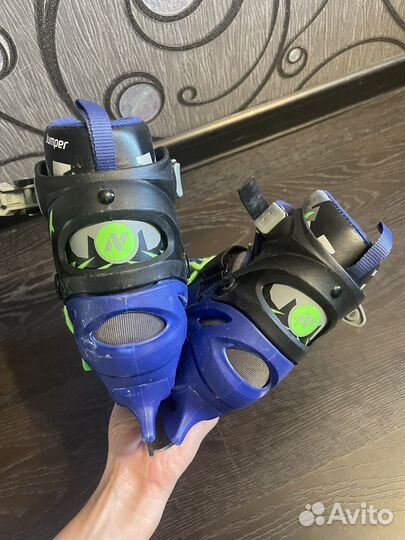 Коньки раздвижные 27 30