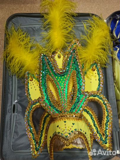 Карнавальный костюм Бразильский с перьями