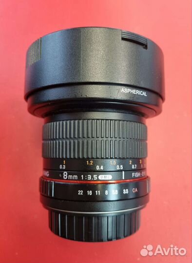 Samyang 8mm cs II Fish Eye Canon