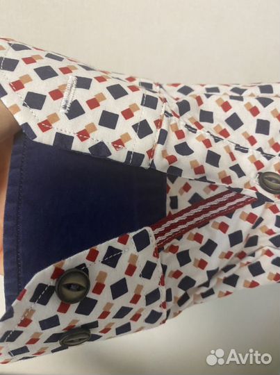 Рубашка мужская, размер 41, 6 P.M., Италия