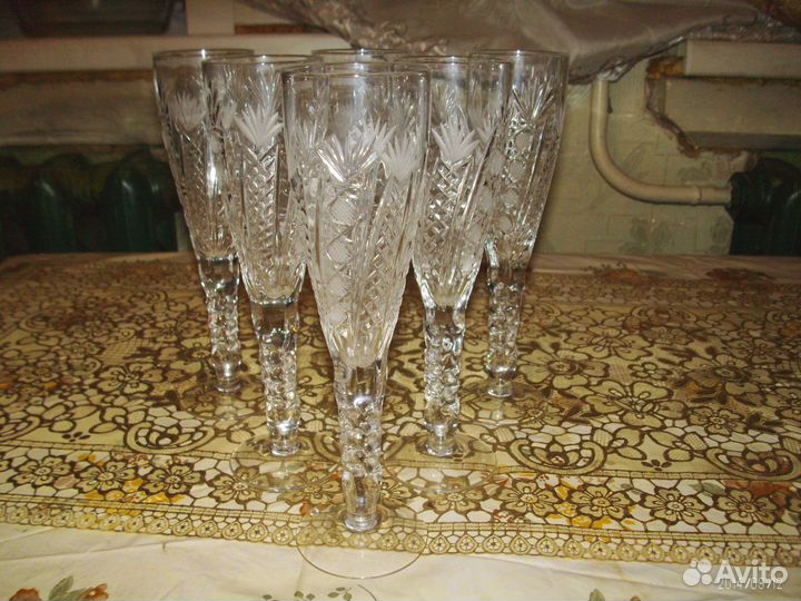 Хрусталь,набор (12 предметов)