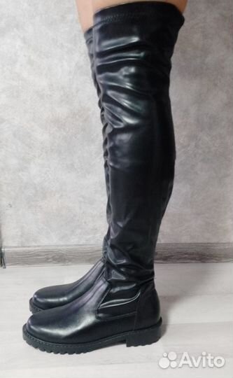 Сапоги ботфорты