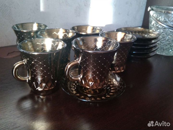 Посуда из стекла хрусталь СССР