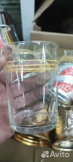 Подстаканник со стаканом СССР