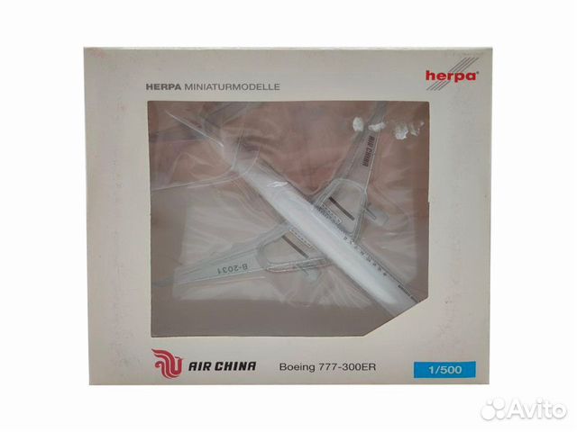 Модель самолета Herpa Wings Air China Boeing 777