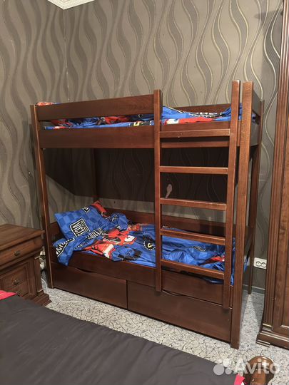 Двухъярусная кровать бу