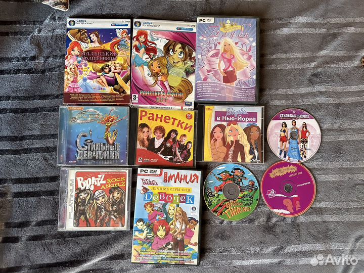 Cd DVD диски игры