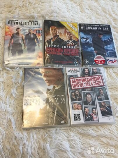 Фильмы на DVD дисках новые