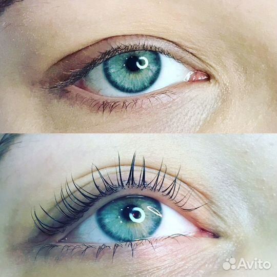 Ламинирование ресниц и бровей
