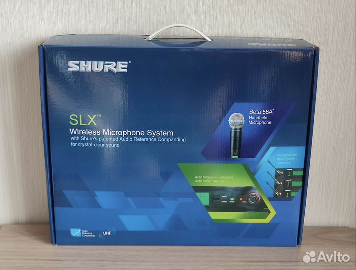 Радиомикрофон Shure Slx24 Beta58A новые в коробке