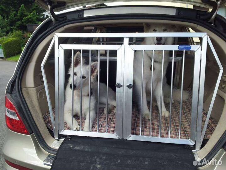 Клетка-вольер для собак в авто, автобокс