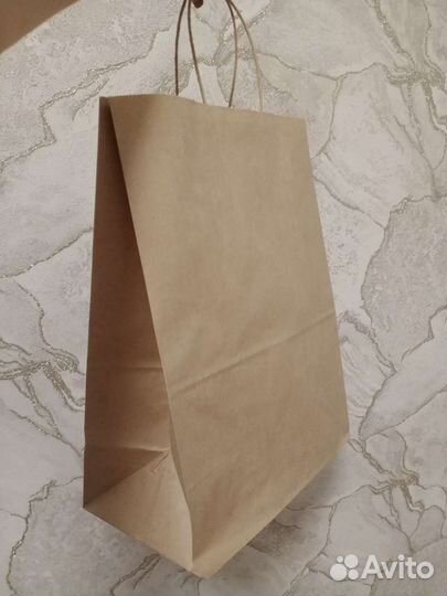 Пакеты бумажные крафт