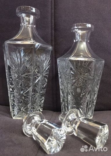 Штоф, хрусталь СССР, мартинки